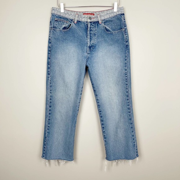 Vintage Denim - Vintage 90's Straight Leg Jeans 11 8 High Rise